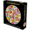 Image of Donuts Round Puzzle - 1000 Pieces Jigsaw