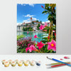 Image of DIY Paint by Numbers Canvas Painting Kit - Turkey Amazing Sea View