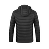 Image of Super Therma Heated Jacket for Women and Men with Battery Pack 5V 11 Heating Zones Heated Coat Detachable Hood