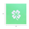 Image of 3D Four-Leaf Clover Pop Up Card and Envelope