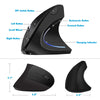 Image of Smartonica 2.4G Wireless Vertical Ergonomic Optical Mouse - Right Hand