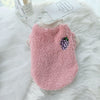 Image of Cotton Pet Clothes for Dog - Pink