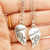 Image of Mother & Daughter Pendant Necklace - 2x20'' Chain + 2 Necklace Pendants