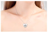 Image of Daddy's Girl Heart Pendant Necklace - Father Daughter Necklace Set