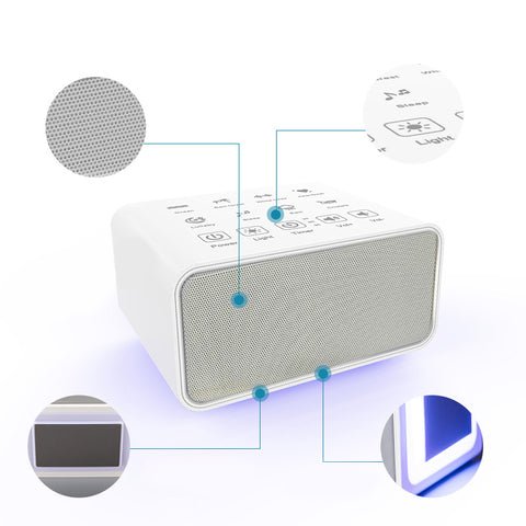 White Noise Machine - Portable Sleep Machine for Babies and Busy Professionals