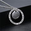 Image of Never Give Up Pendant Necklace