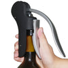 Image of Ozetti Wine Opener Compact Vertical Corkscrew Wine Bottle Opener with Built-in Foil Cutter