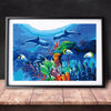 Image of Paint by Numbers Kit - Sea World