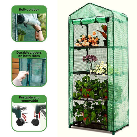 Mini Greenhouse - 4 Tier Portable