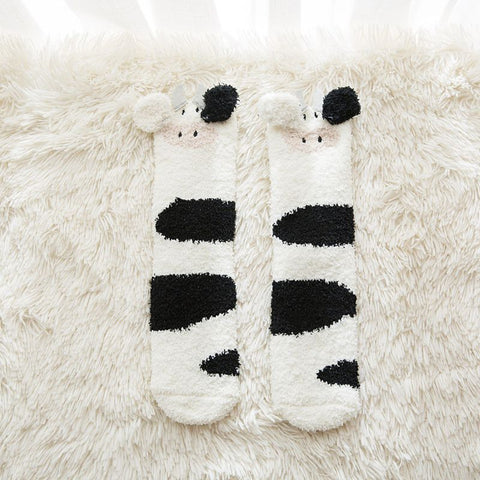 Winter Socks for Girls - Funny Animals - [1 Pair]