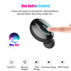 Image of Bluetooth 5.0 Wireless Earbuds with Charging Case - Black