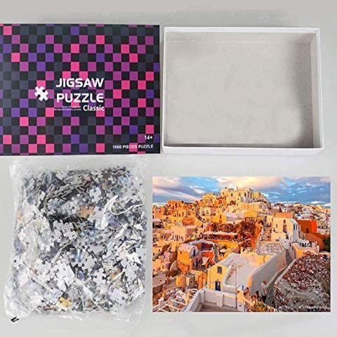Sunny Greece - Large Paper Jigsaw Puzzle [1000 Pieces]