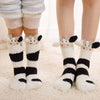 Image of Winter Socks for Girls - Funny Animals - [1 Pair]