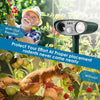 Image of Woodpecker Outdoor Ultrasonic Repeller - PACK OF 4 - Solar Powered Ultrasonic Animal & Pest Repellant - Get Rid of Woodpeckers in 48 Hours or It's FREE