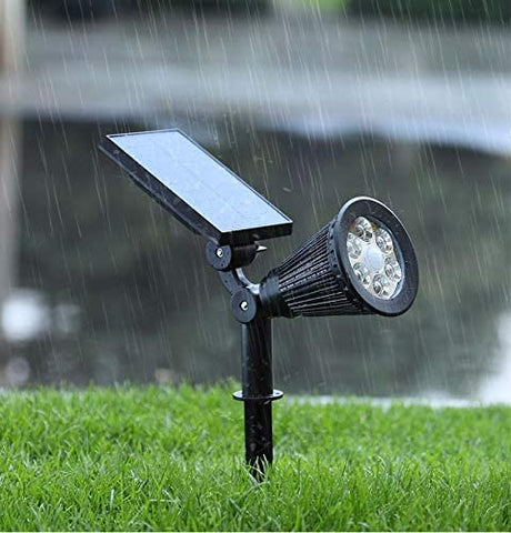 Upgraded Solar Outdoor Light 6 LED 300 LUM Waterproof - Auto On/Off