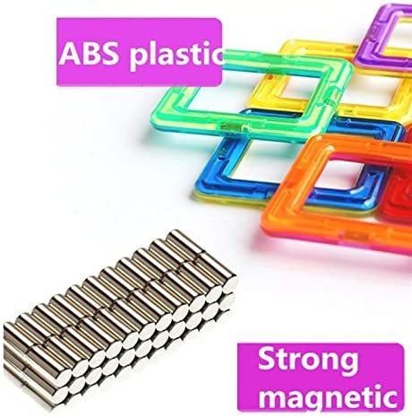 Upgraded Magnetic Blocks Tough Building Tiles - 96 Piece