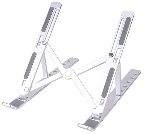 Laptop Stand Holder for 10-15.6” Laptops - Silver