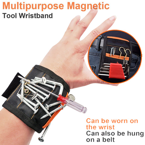 Magnetic Wristband Tool Belt - 2 Pack