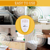 Image of Ultrasonic Indoor Pest Repeller - Get Rid of Mice, Rats, Squirrels, Bats, Flies, Roaches, and Other Pests