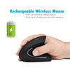 Image of Smartonica 2.4G Wireless Vertical Ergonomic Optical Mouse - Right Hand