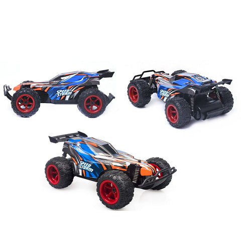 Remote Control Car, 2.4 GHZ High Speed Racing Car with Double Batteries, Blue