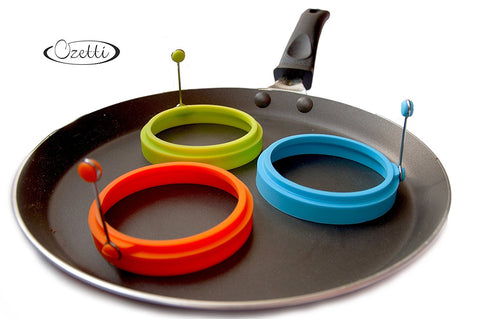 Silicone Egg Rings by Ozetti