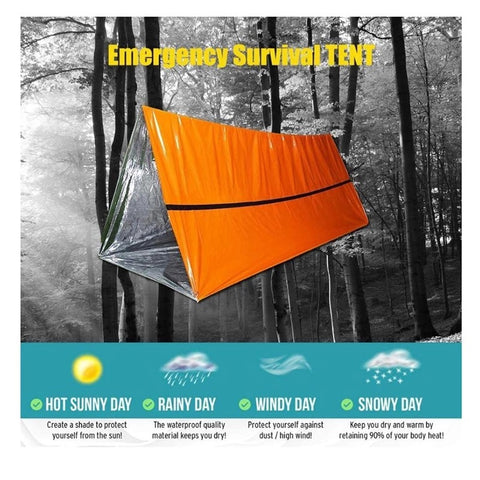Life Tent Emergency Survival Shelter - 2 Person