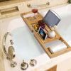 Image of Bamboo Luxury Caddy Bathtub Tray