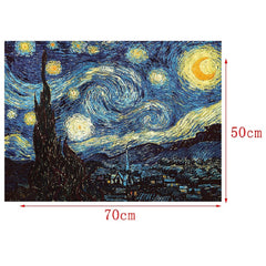 Starry Night Puzzle - Large Paper Jigsaw Puzzle [1000 Pieces]