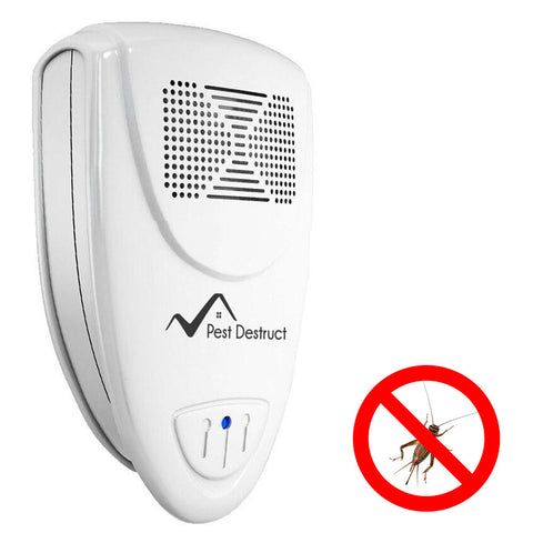 Ultrasonic Cricket Repeller - 100% SAFE for Children and Pets - Quickly Eliminate Pests