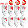 Image of Ultrasonic Fruit Fly Repeller - PACK of 8 - 100% SAFE for Children and Pets - Quickly eliminates pests - Fruit Fleas, Mosquitoes, Spiders, Rodents
