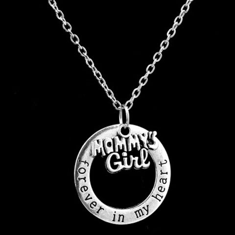 Mommy's Girl Forever In My Heart - Pendant Necklace