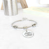 Image of Love Between a Grandmother and Granddaughter is Forever Bracelet - Family Jewelry Gift - 10’’