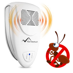 Ultrasonic Ant Repeller - 100% SAFE for Children and Pets - Get Rid Of Pests In 7 Days Or It's FREE