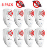 Image of Ultrasonic Bat Repellent PACK of 8 - Get Rid Of Bats In 72 Hours Or It's FREE