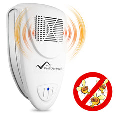 Ultrasonic Fruit Fly Repeller - 100% SAFE for Children and Pets - Quickly eliminates pests