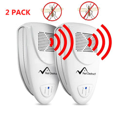 Ultrasonic Gnat Repeller PACK OF 2 - Get Rid Of Gnats In 48 Hours Or It's FREE