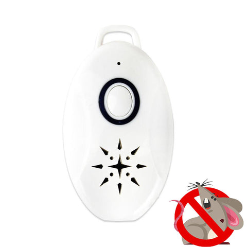 Portable Ultrasonic Battery Operated Mice Repeller - PACK of 2 - Protect Your Home From Mice