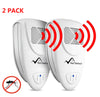 Image of Ultrasonic Mosquito Repeller - PACK OF 2 - 100% SAFE for Children and Pets - Get Rid Of Mosquitoes In 7 Days Or It's FREE