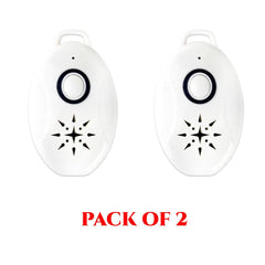 Portable Ultrasonic Battery Operated Mice Repeller - PACK of 2 - Protect Your Home From Mice