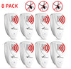 Image of Ultrasonic Spider Repeller Pack of 8 - 100% SAFE for Children and Pets - Quickly Eliminate Pests