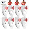 Image of Ultrasonic Squirrel Repeller PACK of 8 - Get Rid Of Squirrels In 72 Hours Or It's FREE
